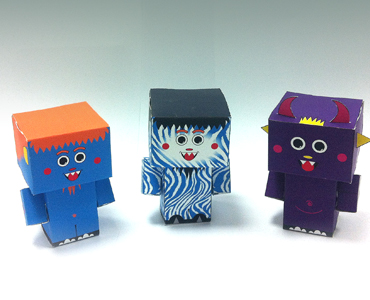 gruppe papertoy bastelbogen